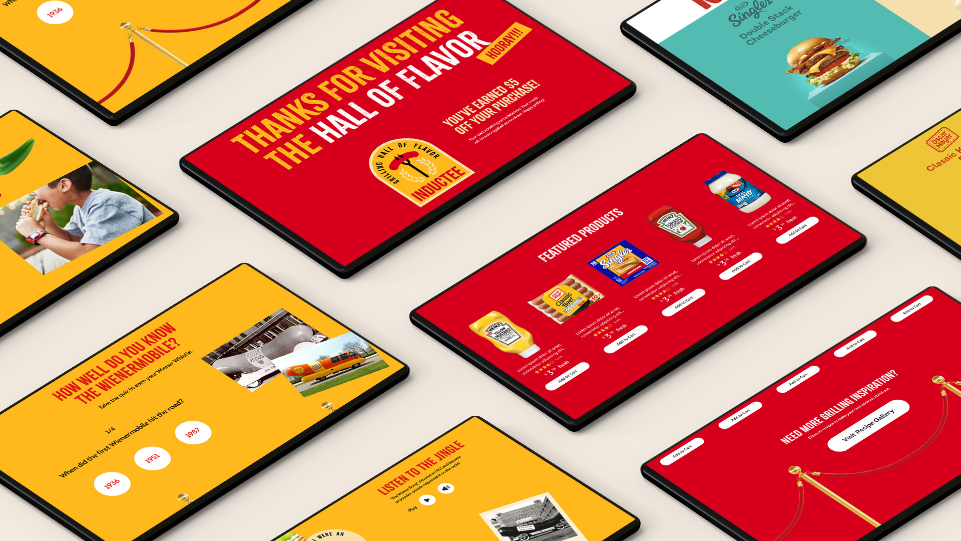 Kraft Heinz: Grilling Hall of Flavor project image